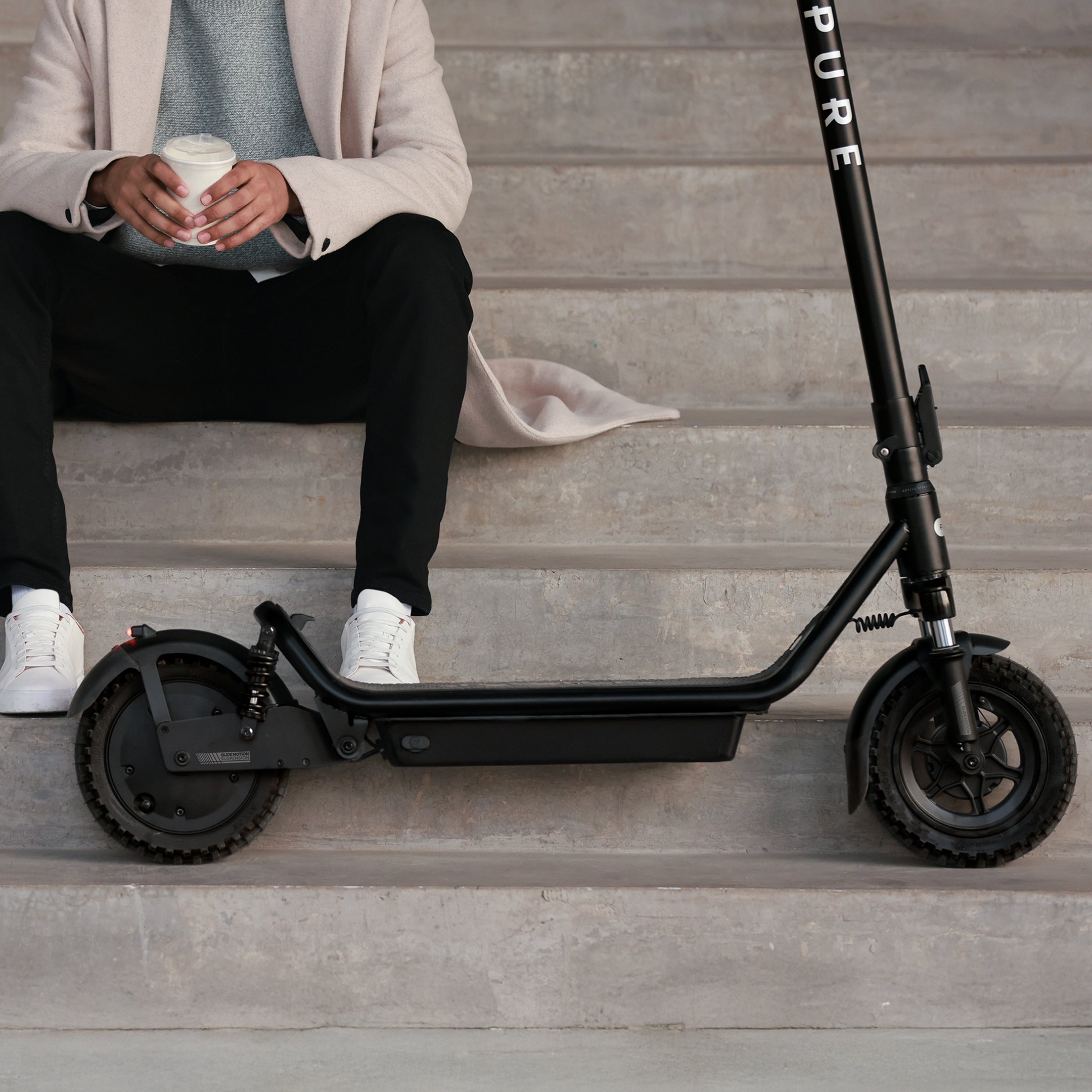 Picture Idea: Pure Air5 Pro Suspension Electric Scooter With Suspension
